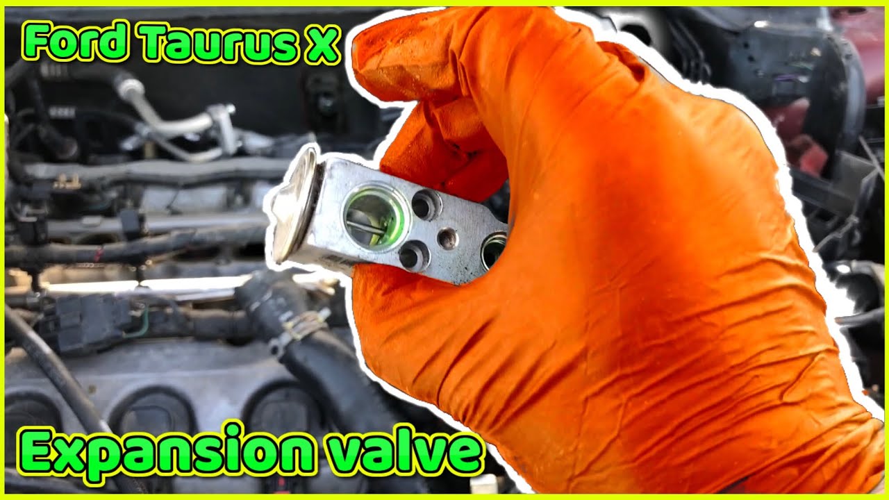 Ford Taurus X Expansion Valve removal and location YouTube