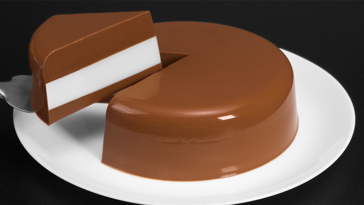 Только молоко и шоколад! Вкусный десерт за 5 минут! Без желатина и выпечки!