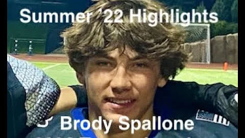 Brody Spallone '22 Summer best lacrosse highlights...