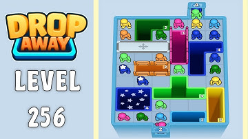 Drop Away level 256 solution