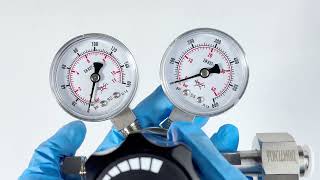 Single Stage Pressure Regulators For Argon Nitrogen Oxygen Helium Co2 Acetylene Gas Regulator