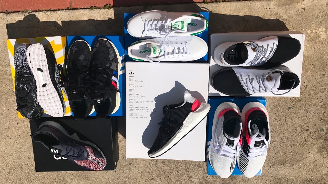 KoF Live: The Great adidas 7-Sneaker Unboxing Of 2017