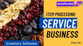 Warehouse Storage Management Software | (FOOD) Processing business software demo screenshot 1