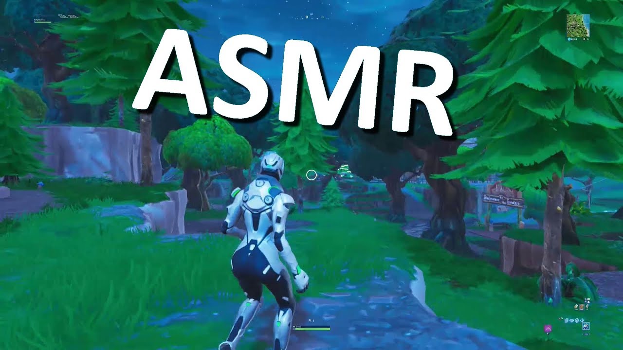 ASMR FORTNITE DANS LES BOIS