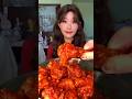crispy korean fried chicken for a solo meal. #koreanfriedchicken #friedchicken #mukbang