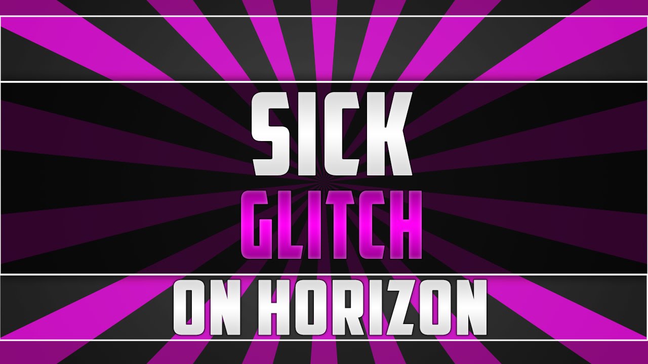 SICK GLITCH ON HORIZON (ADVANCED WARFARE INFECTED GLITCH/HIDING SPOTS)