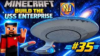 Minecraft Tutorial: USS Enterprise-D (Star Trek TNG) | Part 35# - DECK 8 🖖⛏️#minecraft #startrek