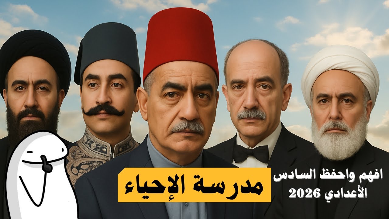 مدرسة الإحياء بكل وزارياته والافكار  | الأدب السادس الأعدادي 2026 | المحاضرة 3