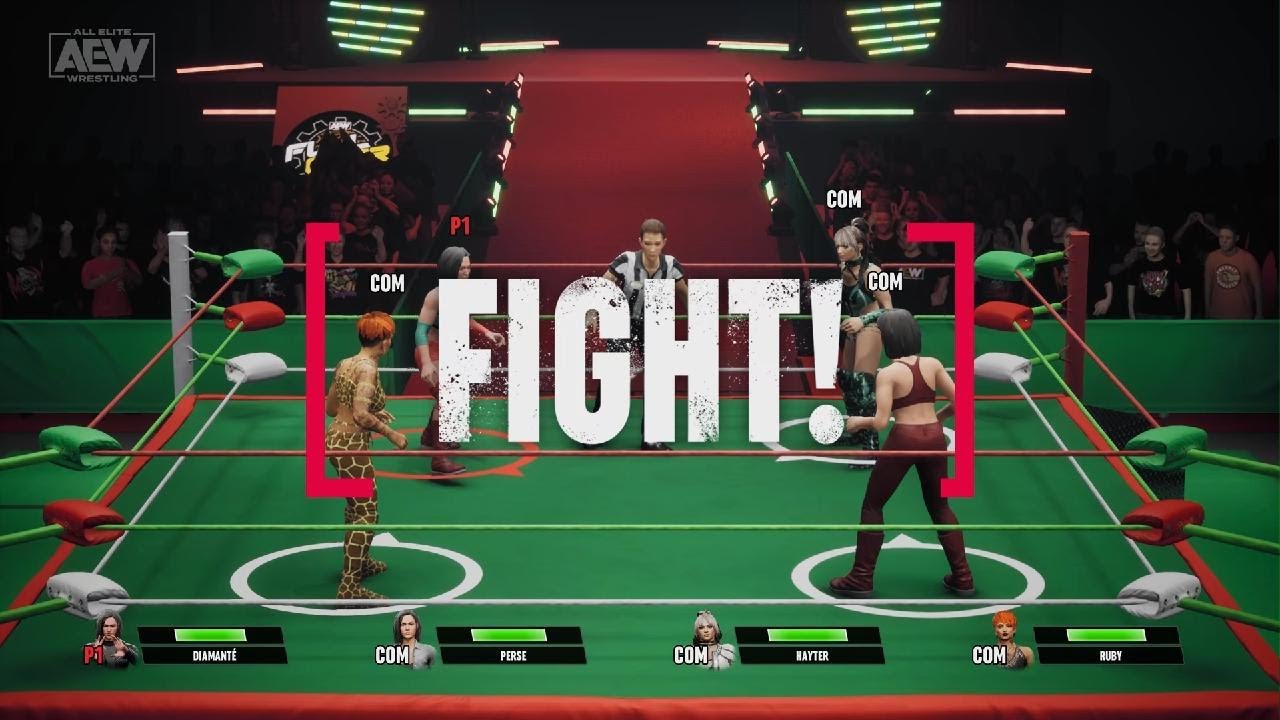 AEW: Fight Forever Persephone vs Diamanté vs Ruby Soho vs Jamie Hayter ...
