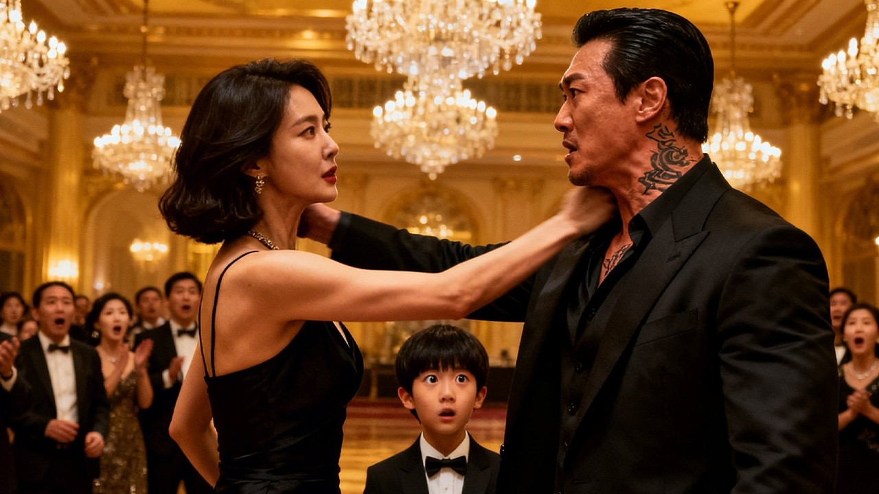 SIE SCHLUG IHN VOR ALLEN — DOCH DER MAFIA-BOSS SAH NUR DAS GESICHT IHRES SOHNES