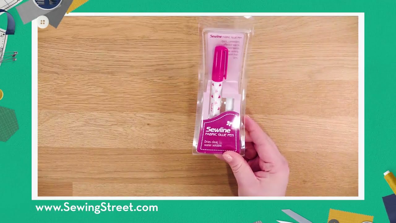 How to use a Sewline Glue Pen and replace the refills