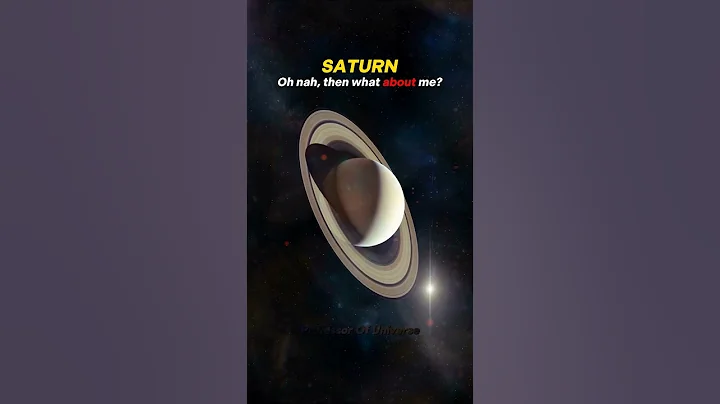 Jupiter tried to destroy Earth, but Saturn saved us ☠️🌌 #Space #Earth #Sun