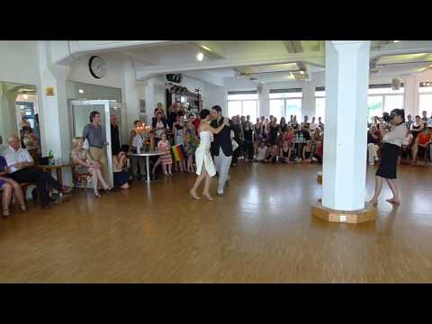 Judita Zapatero y Faustino Blanco 1/4 Tango Pop Stuttgart, 13 Julio 2014