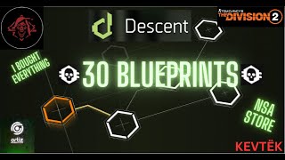 Division 2 - Descent 30 NSA Blueprint Caches