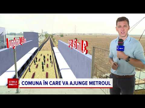 Berceni va fi prima comună din România cu metrou