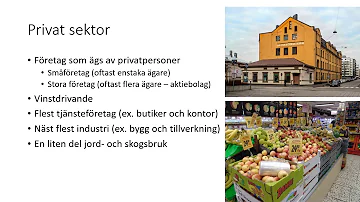 Vad är den offentliga sektorn?