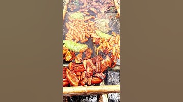 Thịt nướng cuối tuần ẩm thực shorts #shorts