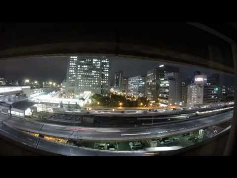 Hotel Laforet Shin Osaka nightscape By Tony