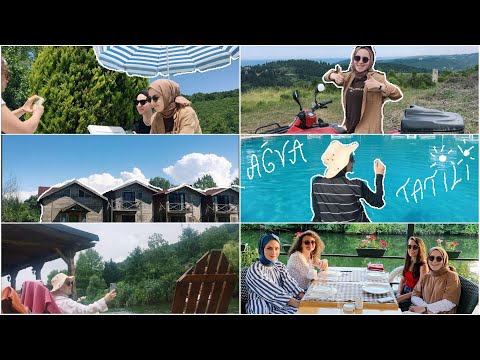 VLOG SERİSİ #22  | TATİL VLOGU 🍦⛵️🏖🧿