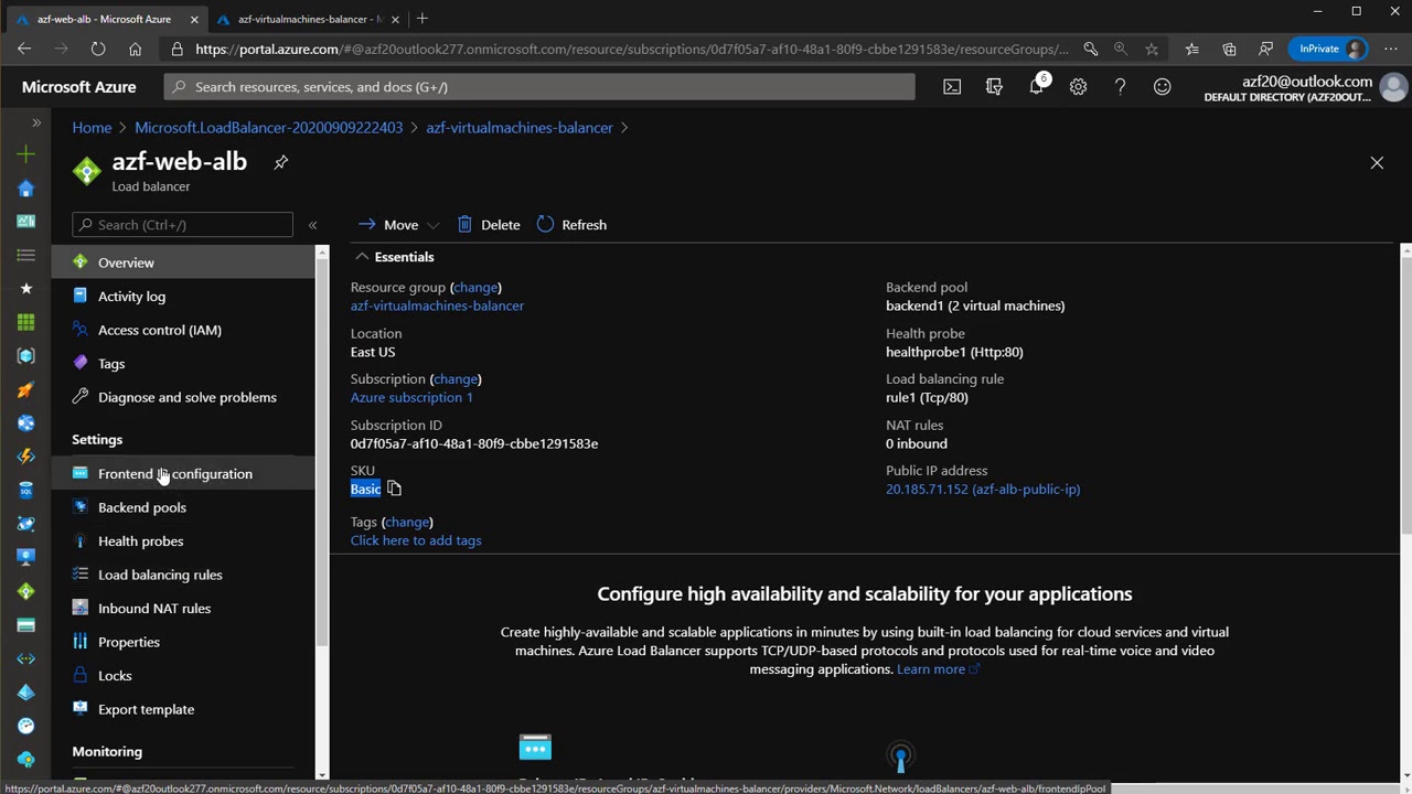 #AzureFundamentals 2020 | Introducción a Azure Load Balancer - YouTube