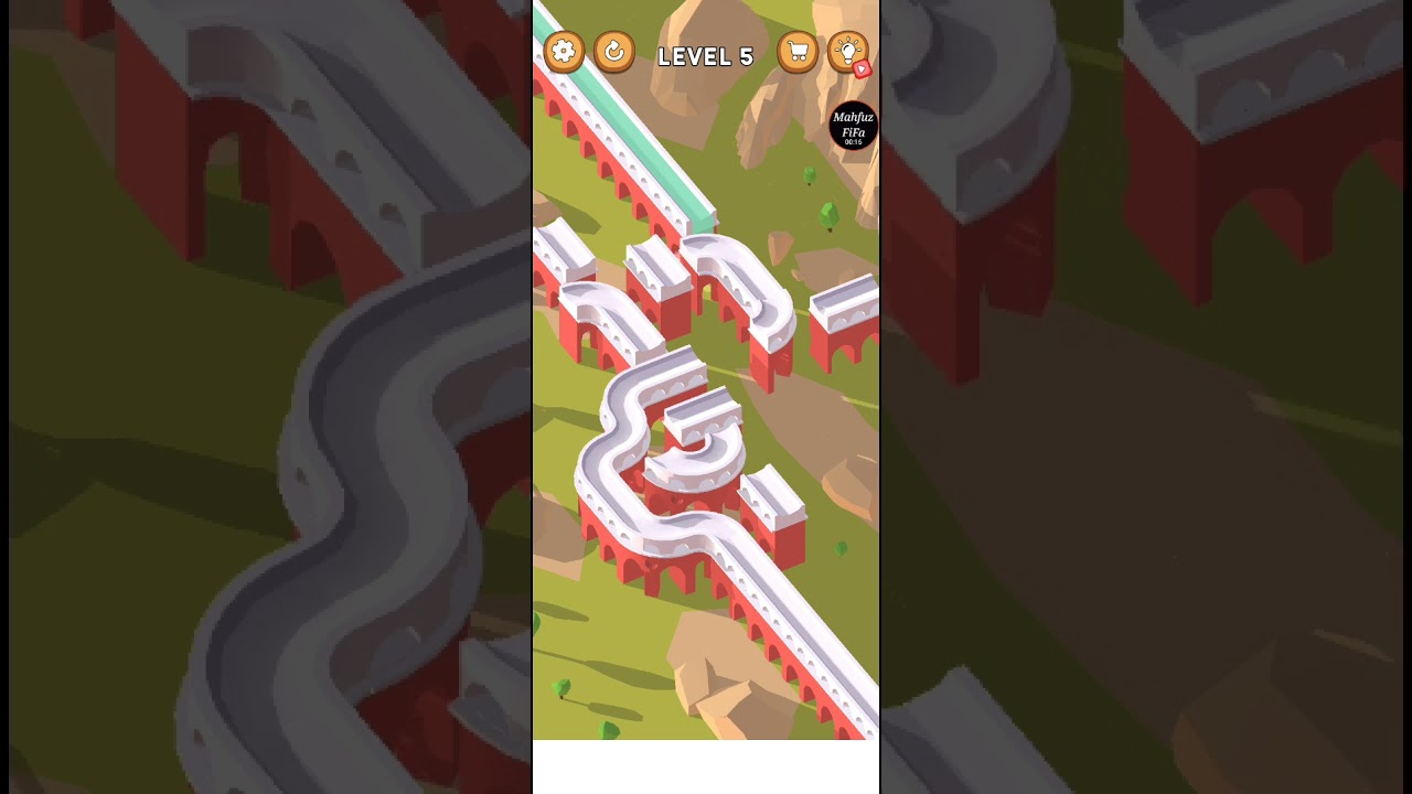 Water connect puzzle level 5 🎮🎮 || walkthrough, Android, IOS gameplay || mahfuz fifa