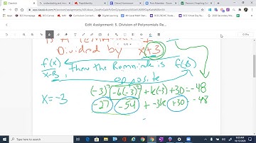 Calculating Missing Terms of Polynomials Using the Remainder Theorem