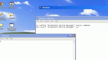 How to stop, disable, start, enable Windows services with a batch file