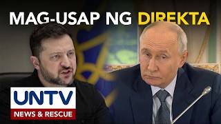 Putin, payag sa Russia-Ukraine talks sa pamamagitan ng US Zelenskyy, direktang pag-uusap ang gusto