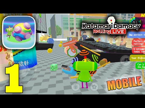Katamari Damacy Rolling LIVE Gameplay Walkthrough Part 1 - Apple Arcade - YouTube