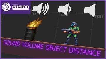Tutorial SOUND VOLUME OBJECT DISTANCE (DOOM Platformer) in Clickteam Fusion 2.5