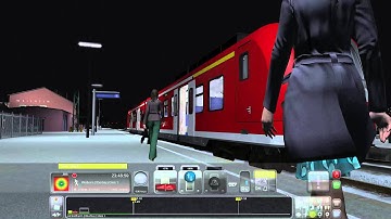 Stormy Night part 2 [Train Simulator 2015]. Munich to Garmisch. DB BR426