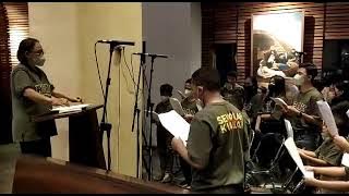 (4) 🎶 Koor ASAK (Ayo Sekolah - Ayo Kuliah) di Misa Minggu sore, Stella Maris Pluit - 7 Mei 2023.