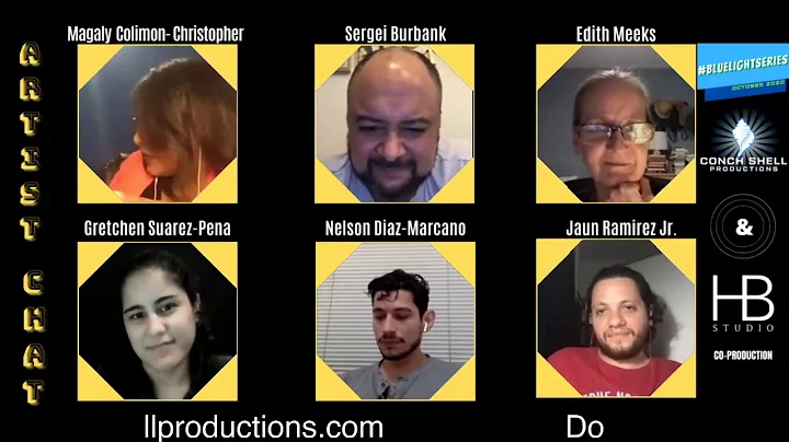#BlueLightSeries Artist Chat with Conch Shell Prod...
