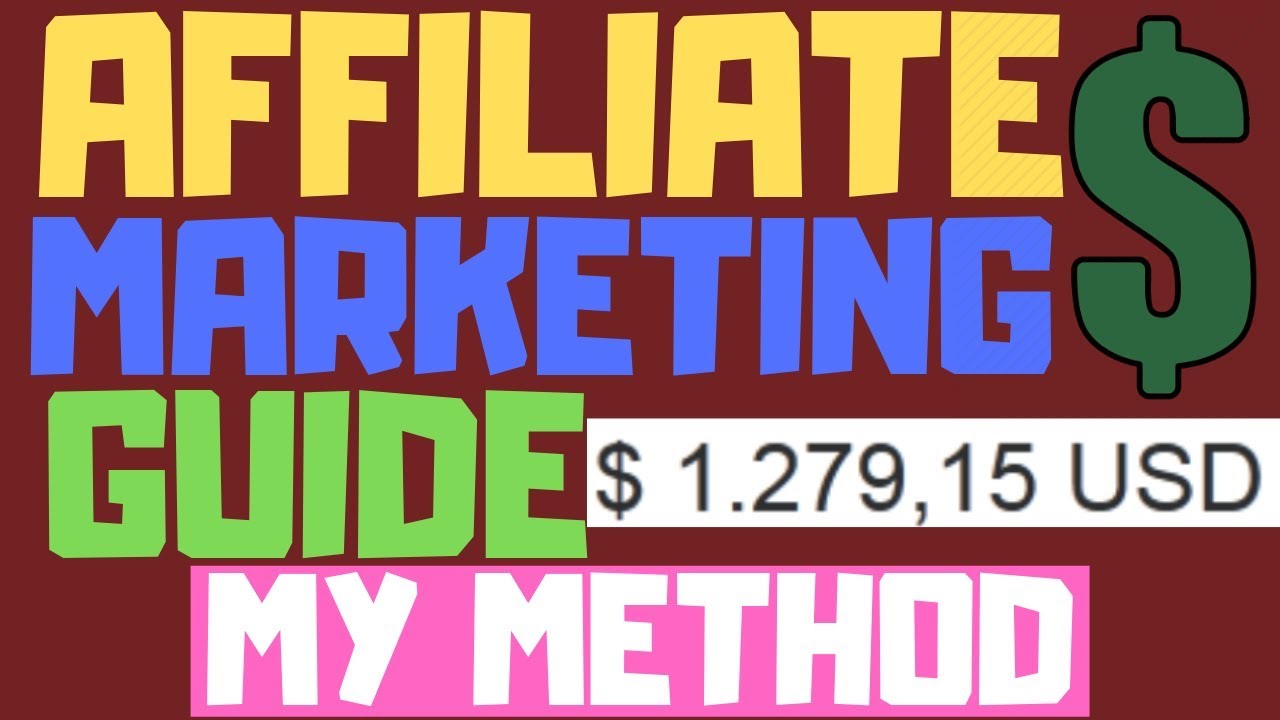 How To Start Affiliate Marketing (MY Method)for Beginners! 2019