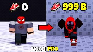 Noob to Max Speed Spider-Man in Speed Spidey Escape Noob to Pro!
