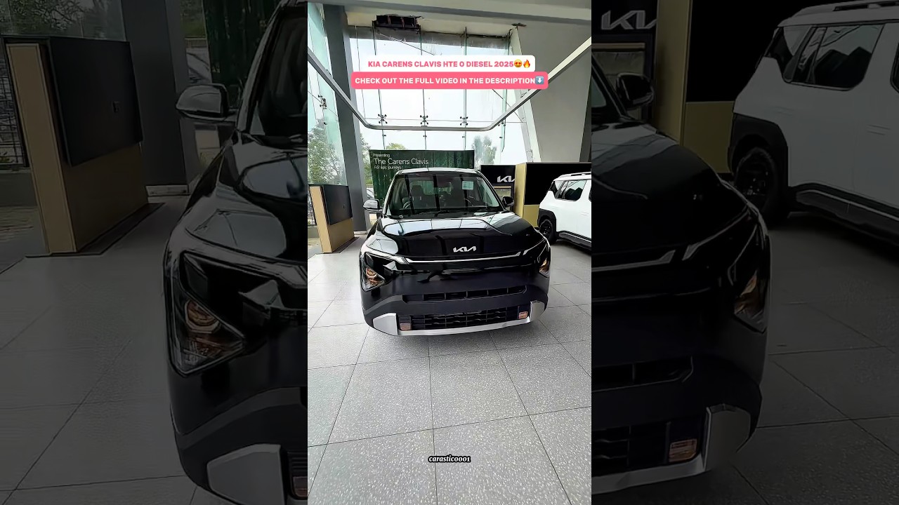 Kia Carens Clavis HTE O 2025😍