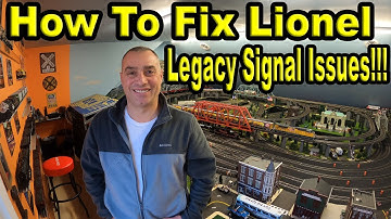 How To Fix Lionel Legacy Base Command Signal Issues & Troubleshooting Lionel Legacy Model Trains