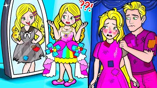 [🐾 DIY Dolls🐾] Poor Rapunzel Daughter Become Rich BUT Not Happy | LOL Suprise DIYs