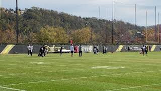 Sights and Sounds from Steelers Practice: QBs Mason Rudolph, Dwayne Haskins 11/11/21 | Steelers Now