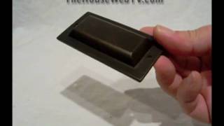 Hamilton Sinkler 2 In. x 4 In. Flush Door Pulls