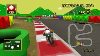 SNES Mario Circuit 3 - Flame Runner WR VS Mach Bike WR comparisment