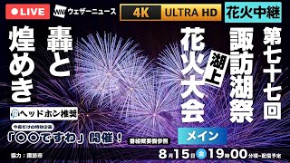 ウェザーニュースの配信のサムネイル画像