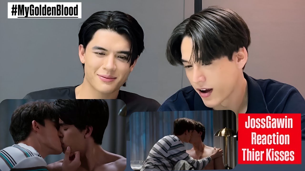 [REACTION] JossGawin to THEIR KISSING SCENE ! | My Golden Blood Series | #JossGawin #MyGoldenBlood |