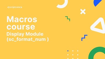 Scriptcase Macros: Display Module (sc_format_num )