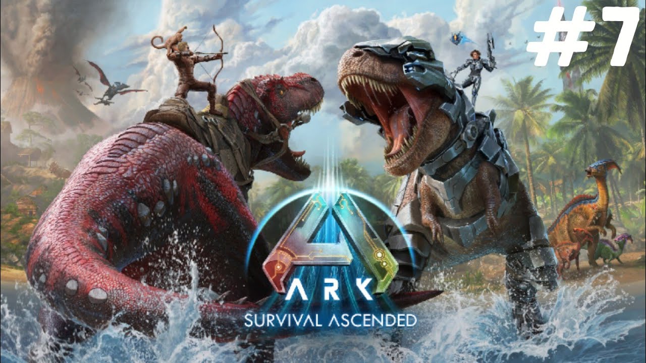 ARK Survival Ascended #7 mit Mike | Argentavis & Brontosaurier gezähmt!