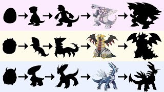 Giratina Palkia Dialga Evolutions & Eggs | Pokemon Gen 8 Fanart