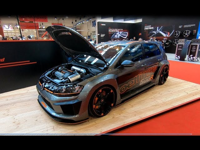 Volkswagen VW Golf 7 R new model VII by Oettinger MK7 tuning show sport car  walkaround K1096 