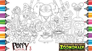 SMILING CRITTERS FROM POPPY PLAYTIME CHAPTER ZOONOMALY DRAWING ZOONOMALY  #zoonomaly #poppyplaytime