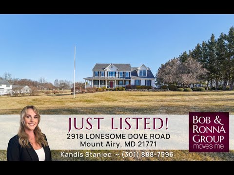 2918 Lonesome Dove Road, Mount Airy, MD home video tour