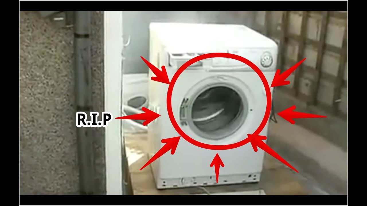 brick in washing machine 4 YouTube